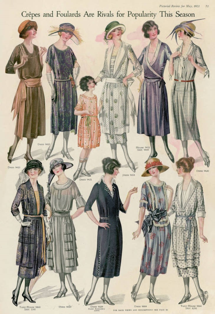 1920s day dress
